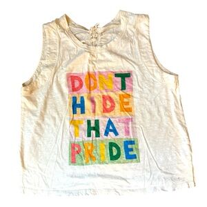 Art by Anthropologie Lukejohn Matthewarnold Pride shirt